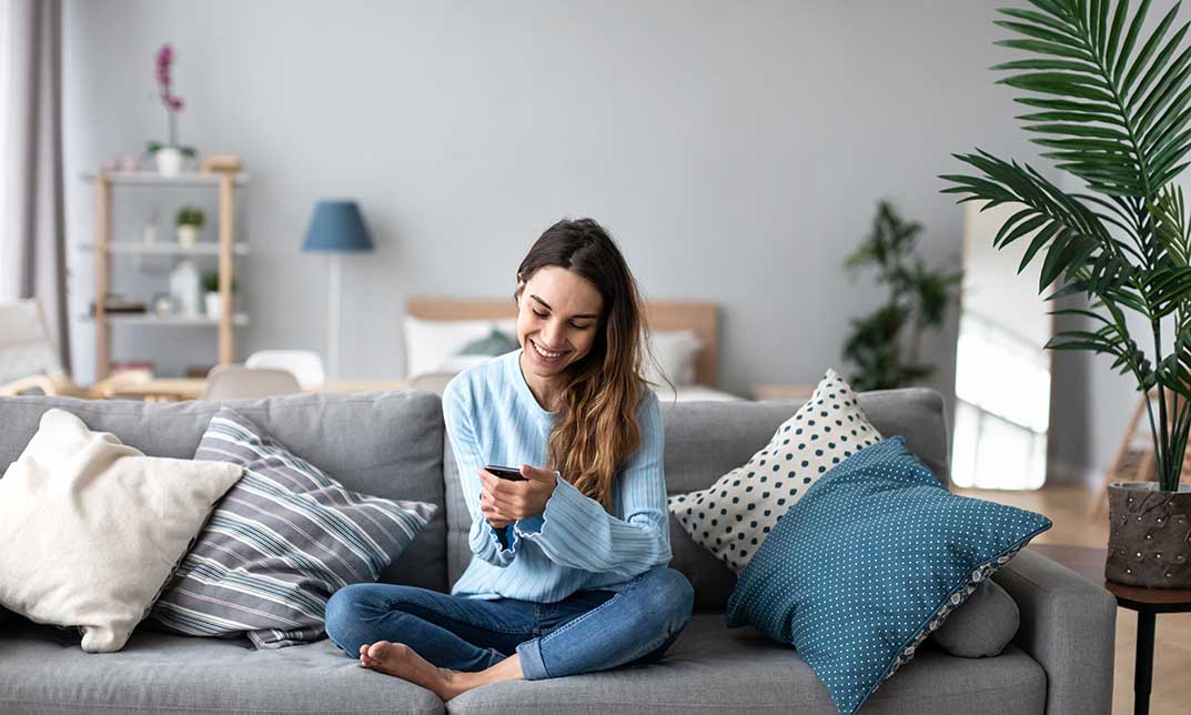 Minimalist living space?>